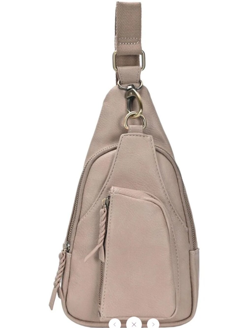 Antik Kraft Tasha Women’s Crossbody Sling Bag in Taupe